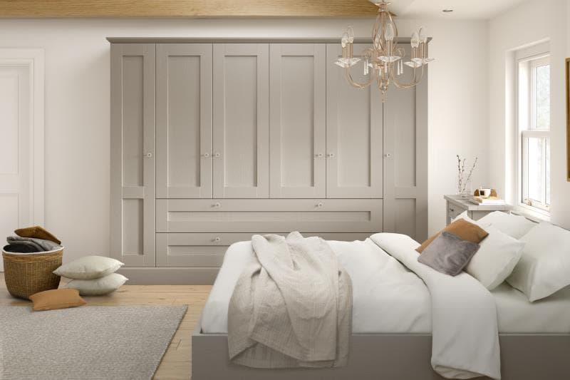 Lucca Legno Stone Grey Bedroom